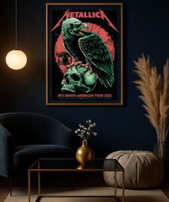 Metallica Philadelphia 2025 Offical Pop Up Poster 72 Seasons Tour 2025 Canvas Art 2 - CreativeDefind.com