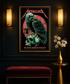 Metallica Philadelphia 2025 Offical Pop Up Poster 72 Seasons Tour 2025 Canvas Art 4 - CreativeDefind.com