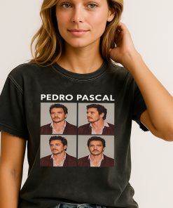 Pedro Pascal Photo Grid T Shirt Aesthetic Unofficial Fan Tee For Women 2 - CreativeDefind.com