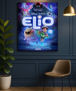 Pixars Elio Movie Poster Canvas Official Theatrical Release June 20 2025 2 - CreativeDefind.com