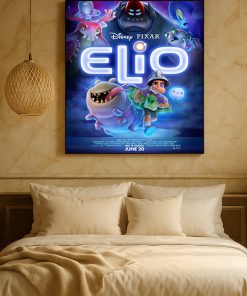 Pixars Elio Movie Poster Canvas Official Theatrical Release June 20 2025 3 - CreativeDefind.com