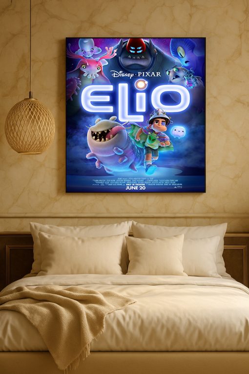 Pixar’s Elio Movie Poster Canvas – Official Theatrical Release (June 20, 2025)