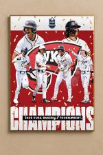 Western Kentucky Hilltoppers 2025 C Usa Baseball Champions Poster Canvas - CreativeDefind.com