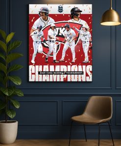 Western Kentucky Hilltoppers 2025 C Usa Baseball Champions Poster Canvas 2 - CreativeDefind.com