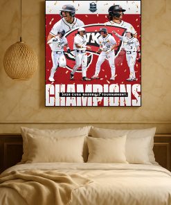 Western Kentucky Hilltoppers 2025 C Usa Baseball Champions Poster Canvas 3 - CreativeDefind.com