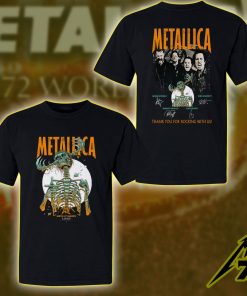 Metallica Concert Tour M72 World Tour June 14 2025 Houston NRG Stadium – Takeover Setlist T‑Shirt by Luke Preece