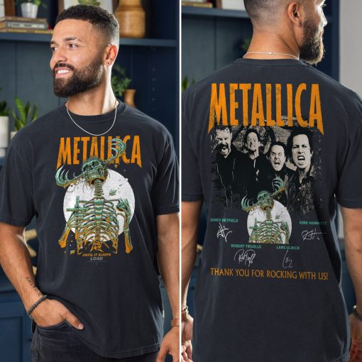 Metallica Concert Tour M72 World Tour June 14 2025 Houston NRG Stadium – Takeover Setlist T‑Shirt by Luke Preece
