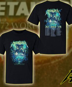 Metallica M72 Atlanta 2025 T-Shirt – Dan Mumford AOP Tour Art Tee, June 3 at Mercedes-Benz Stadium