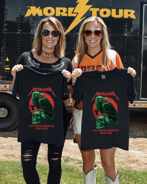 Metallica M72 Philadelphia Pop-Up Shop 2D Acid Washed Shirt – Lincoln Financial Field (May 23 & 25, 2025)