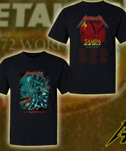 Metallica M72 Tampa 2025 Tour Unisex T-Shirt Pop-Up Exclusive at Raymond James Stadium (June 6 & 8)