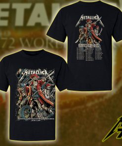 Metallica M72 Tour Unisex T-Shirt – June 6, 2025 “Tonight in Tampa” Concert Tee, Raymond James Stadium