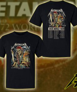 Metallica M72 Tour Unisex T-Shirt – June 8, 2025 “Tonight in Tampa” Concert Tee, Raymond James Stadium