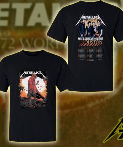 Metallica M72 World Tour T-Shirt – June 14 2025 NRG Stadium Houston Concert Night Featuring Pantera & Suicidal Tendencies