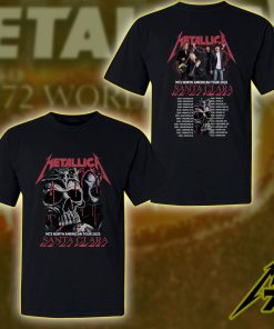 Metallica M72 World Tour Tee – Santa Clara June 20 2025 at Levi’s Stadium | Unisex T-Shirt Featuring Live Setlist Print