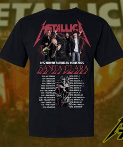 Metallica M72 World Tour Tee Santa Clara June 20 2025 At Levis Stadium Unisex T Shirt Featuring Live Setlist Print 2 1536x1536 - CreativeDefind.com